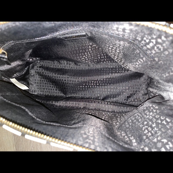 Kate Spade Rachelle Brightwater Black Cream Plaid